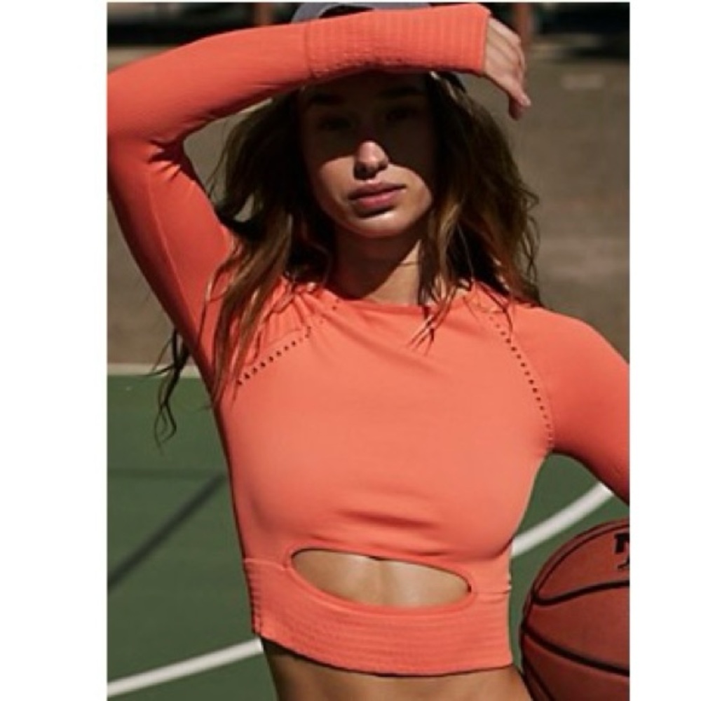 Free People Cut It Out Long Sleeve